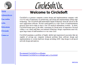 Tablet Screenshot of circlesoft.com